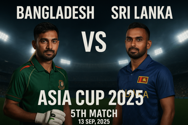 Bangladesh vs Sri Lanka